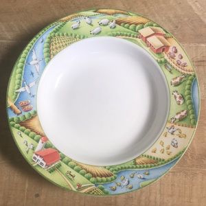 Tiffany & Co. 2000 🦆 Farm Plate 🐮 Fine Bone 🐑 China made in England 🐷 Used
